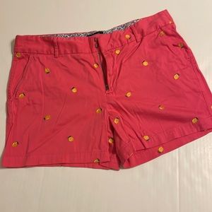🍋Ladies Pink shorts with Lemons 🍋